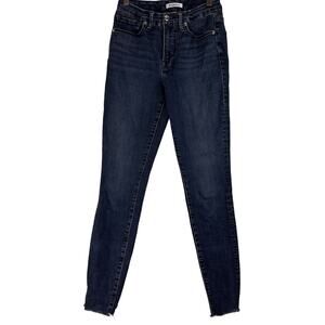 Good American Good Legs Raw Hem Jeans Size 2 / 26